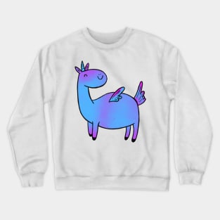 Unicorn with wings Crewneck Sweatshirt